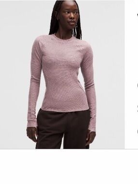 Waffle-Knit Crewneck Base Layer Top